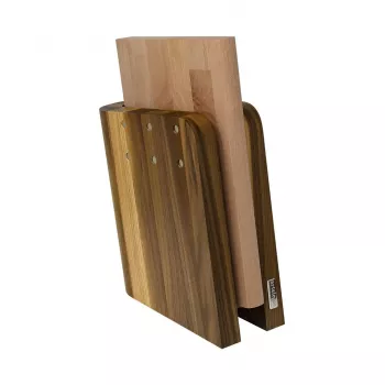 Magnetinis peilių blokas artelegno 86/WL — Riešutmedžio medienos magnetinis peilių laikiklis