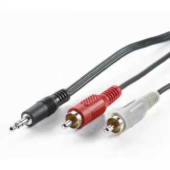 Laidas 3,5 mm (M) – 2× RCA (M) VALUE 1,5 m