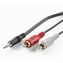 Laidas 3,5 mm (M) – 2× RCA (M) VALUE 1,5 m