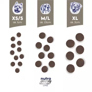 BALTICA Nutraceutic Hip alerginis M Triušis su ryžiais - sausi šunų ėdalai - 3kg