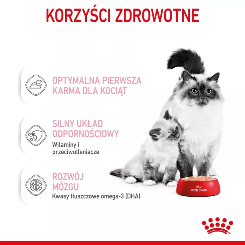 Royal Canin BABYCAT INSTINCTIVE šlapias kačių ėdalas 195 g