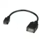 VALUE USB 2.0 laidas, USB 2.0 Micro B - A BU, OTG 0,15 m (11.99.8311)