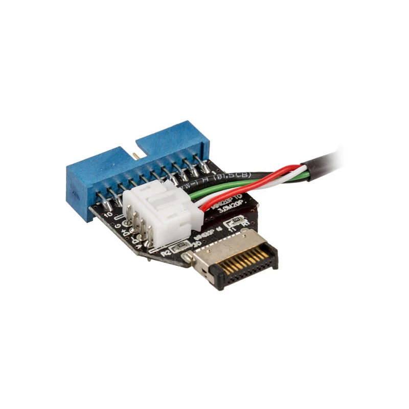 Vidinis USB adapterio kabelis Akasa AK-CBUB38-40BK 0,4 m