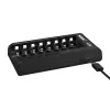 Protingas baterijų krautuvas AA/AAA 1,5 V ir 1,2 V, 8 lizdai