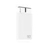 Power bank EnerGo 10000mAh baltas-juodas