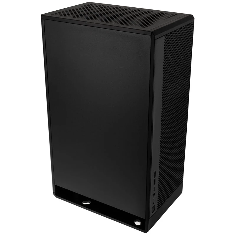 SilverStone ALTA G1M - microATX korpusas - micro ATX - be maitinimo šaltinio (SFX12V/SFX-L12V) - Juoda - USB/Garsas
