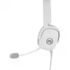 Ausinės QPAD GAMIAC HS71 laidinės, ausinė juosta, USB Type-C, apgaubiančios, 20–20000 Hz, 2,2 m kabelis, balta