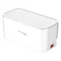 Prailginimo laidas RealPower PowerBox 522 1,5 m 5 AC lizdai Baltas