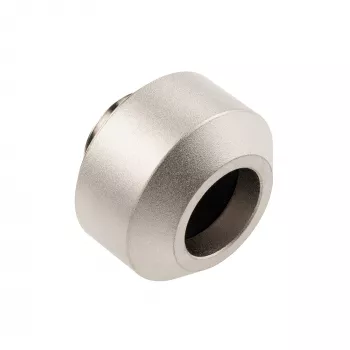 OPTIMUS OP-FIT-HARD-12MM-NICKEL-6PACK kietųjų vamzdelių jungčių rinkinys – 12 mm, 6 vnt. su montavimo įrankiu, satino nikelis