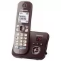 DECT belaidis telefonas Panasonic KX-TG6821GA rudas