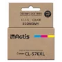 ACTIS KC-576 kasetė, suderinama su Canon spausdintuvais – mėlyna, raudona, geltona, 15 ml, standartinė išeiga