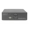 KVM Jungiklis Digitus 2 prievadai Vienas Ekranas 4K HDMI