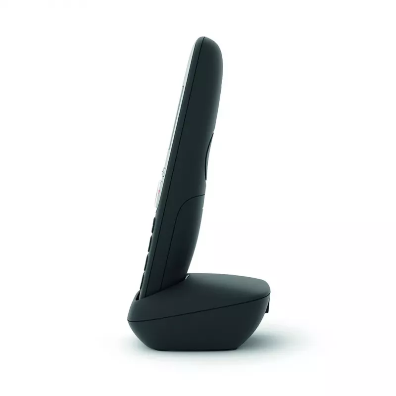Gigaset A690HX analoginis/DECT telefonas su skambučio numerio atpažinimu, juodas/sidabrinis