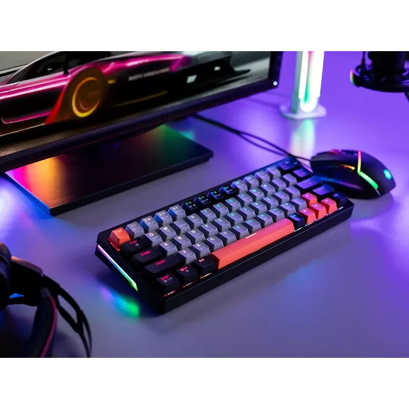 Mechaninė klaviatūra Tracer GAMEZONE EVO1 HOT SWAP 63 (Pilka) TRAKLA47297