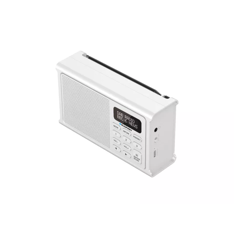 Blaupunkt DR3WH nešiojamas radijo imtuvas baltas