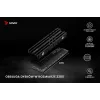 Oro aušintuvas SAVIO M.2 NVMe 2280 AK-60 Black, skirtas 22x80 mm SSD