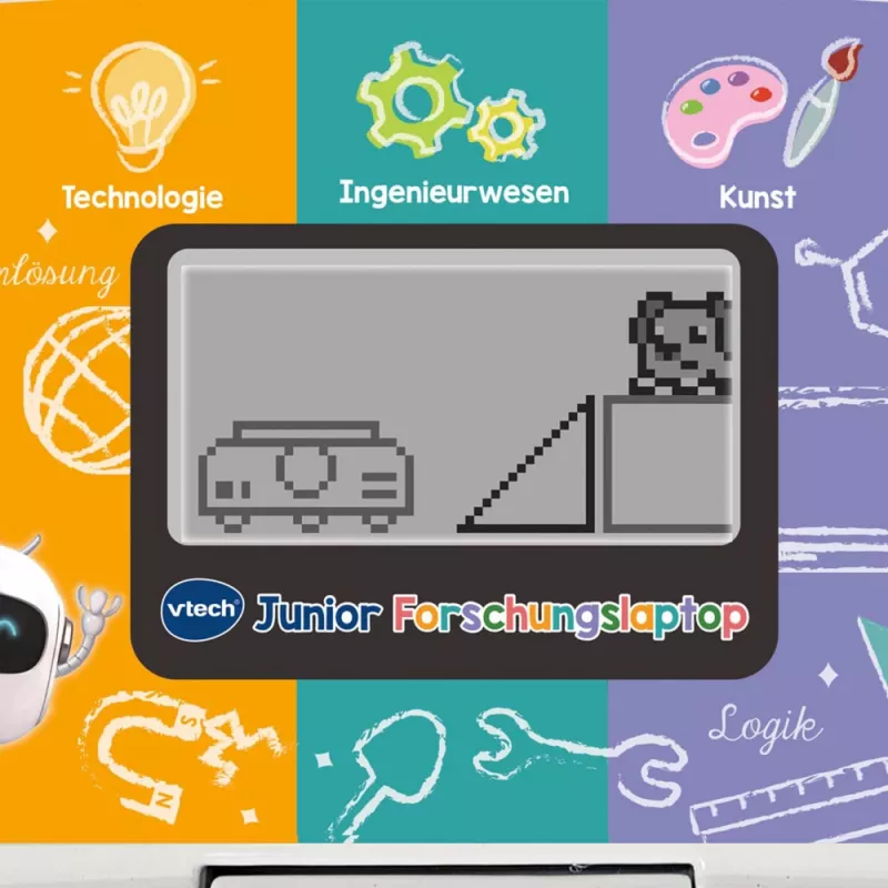 VTECH Junior mokomasis nešiojamas kompiuteris