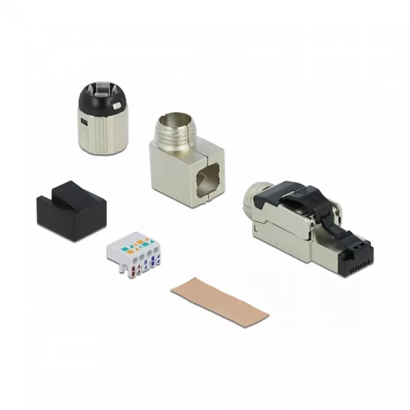 RJ-45 kištukas DeLOCK 86489 1× RJ-45 pilka