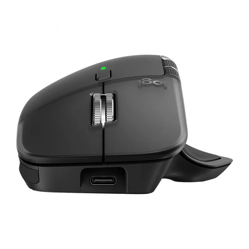 Logitech MX Master 4 - Pelė - Bluetooth, 2,4 GHz - Grafitas