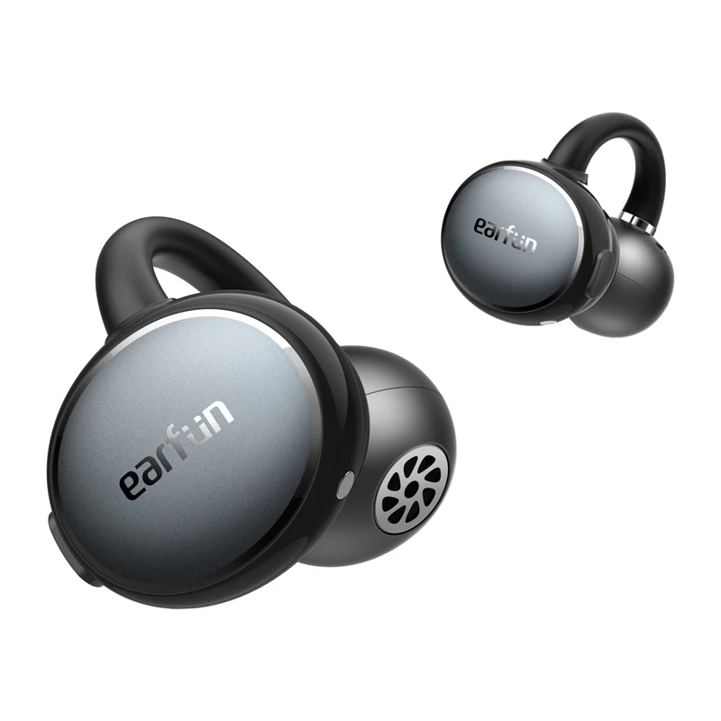 Belaidės ausinės ant ausų Earfun Clip (juodos) modelis CW100G