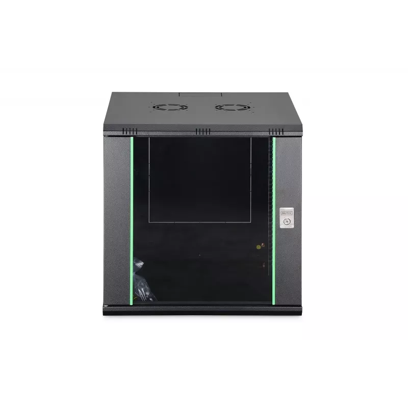 Sieninis tinklo spintos korpusas DIGITUS Dynamic-N DN-37111 — 12U, 600x600 mm, IP20, rakinamas