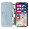 Krusell Broby 4 Card SlimWallet folio dėklas iPhone XS Max, mėlynas