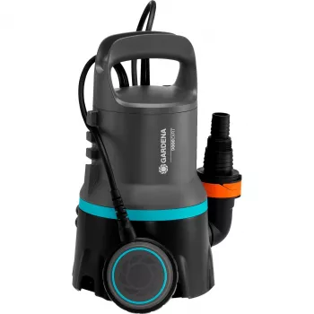 Gardena Flood Set 9000 purvinas vandens siurblys su filtru ir žarna