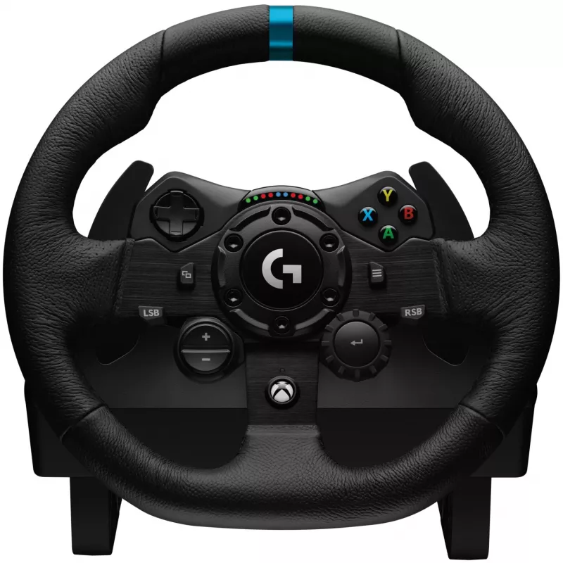 LOGITECH G923 SE Vairavimo ratas ir pavarų svirtis Xbox Series X|S, Xbox One ir PC - JUODA - USB