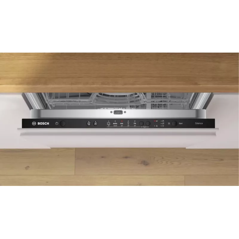 Įmontuojama indaplovė Bosch SMV25AX07F, 12 komplektų, 46 dB, 60 cm pilno dydžio