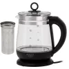 Adler virdulys AD 1299 | 2200 W | 1,5 L | Stiklinis | 360° pagrindas | Juodas