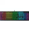 Razer Ornata V3, Mecha-membrane switches, 10 Razer Chroma RGB Lighting Zones, 1000 Hz Ultrapolling, Backlit keys, Soft-touch wrist rest - German Layou