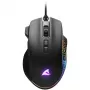 Sharkoon pelė Shark Force 3 optinė 8 mygtukai 12.800DPI juoda