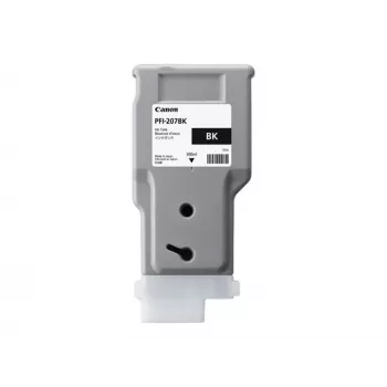 Canon PFI-207 BK kasetė 1 vnt. Originali juoda