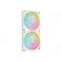 Ventiliatorių rinkinys Corsair iCUE LINK LX140 RGB 140 mm 2 vnt 2000 RPM baltas CO-9051032-WW