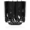 CPU aušintuvas Noctua NH-D9L CHROMAX.BLACK – 92 mm ventiliatorius, 400–2000 RPM, 22,6 dB, matmenys 95×95×110 mm, svoris 531 g