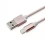 Sbox USB 2.0 8 Pin IPH7-RG laidas, rožinis auksas