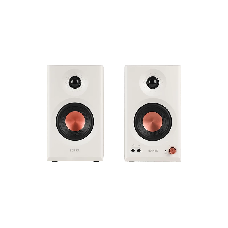 Edifier MR3 aktyvūs monitoriniai garsiakalbiai, 18W x 2, Bluetooth, balti