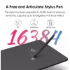 Grafikos planšetė XP-Pen DECO 01 V3 – 5080 lpi, 254 x 158,75 mm, juoda, USB (laidinis ir belaidis)
