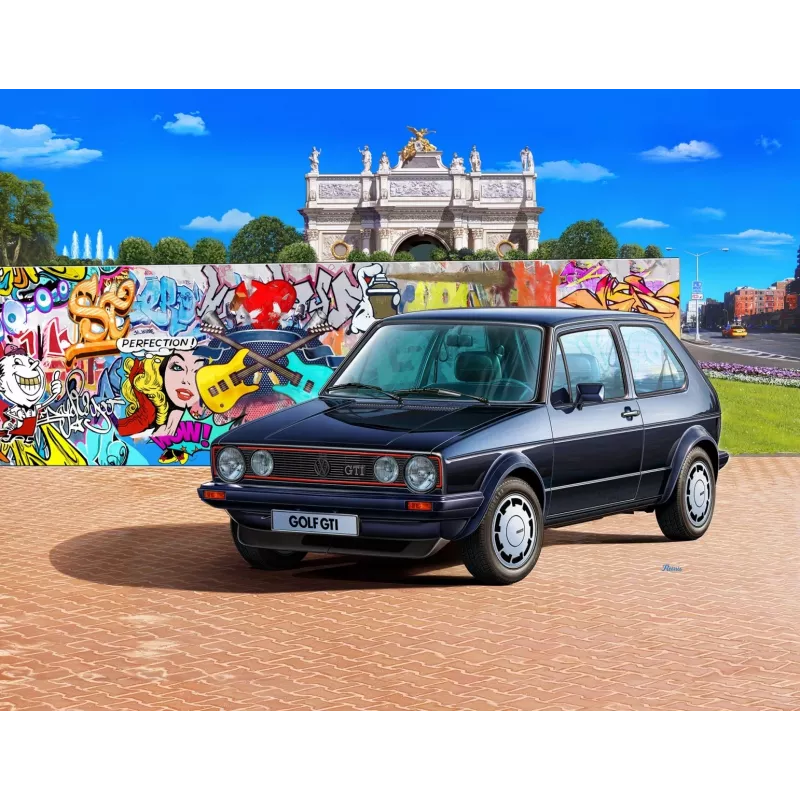 Automobilio modelis Revell 35 Years VW Golf 1 GTI Pirelli