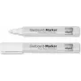 Markeris Sigel GL715 Bullet tip Baltas