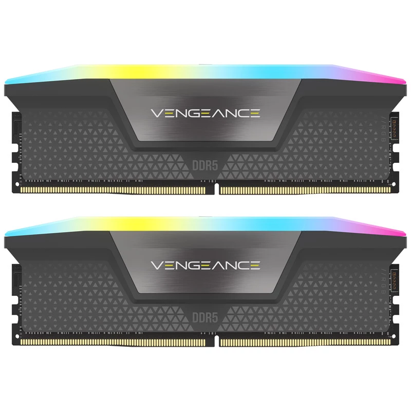 DIMM 64 GB DDR5-5600 (2x 32 GB) Dual-Kit, Arbeitsspeicher schwarz, CMH64GX5M2B5600Z40K, Vengeance RGB, INTEL XMP, AMD EXPO
