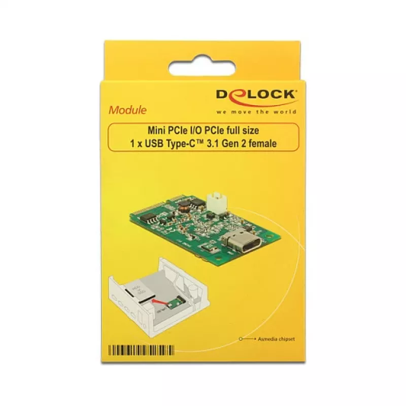 Vidinė USB 3.2 Gen 1 adapterio plokštė DeLOCK 95259