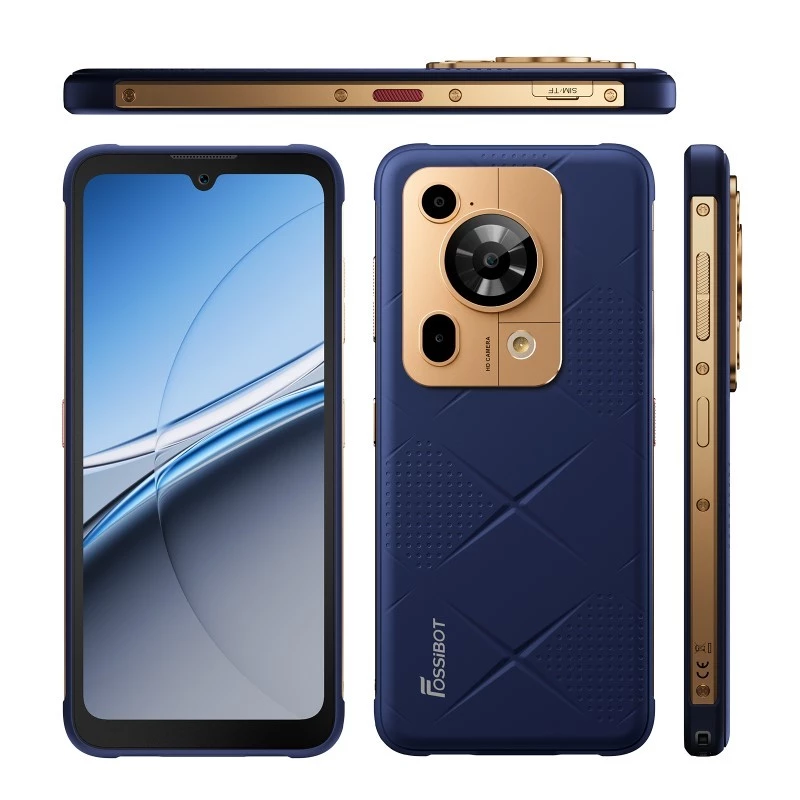 Išmanusis telefonas FOSSiBOT F112 Pro — mėlynas