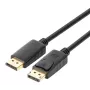 DisplayPort kabelis Unitek Y-C609BK — 3 m, vyriškas į vyrišką, juodas