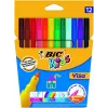 Plonas rašiklis BIC Visa Multicolour 12 vnt