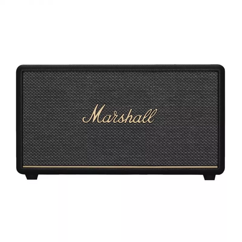 Belaidis Bluetooth garsiakalbis Marshall Headphones Stanmore III juodas – kompaktiškas namų garsas, multi-host, RCA ir optinis įėjimas