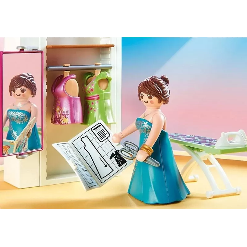 Playmobil Dollhouse 70208 Miegamasis su siuvimo kampeliu