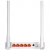 Stalinis maršrutizatorius TOTOLINK N300RT — vienos juostos 2.4 GHz Wi‑Fi 4, 300 Mbps, 5x RJ-45 Fast Ethernet prievadai, 2 išorinės 5 dBi antenos