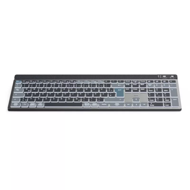 Belaidė klaviatūra Hama WK-750 Multi-Device juoda