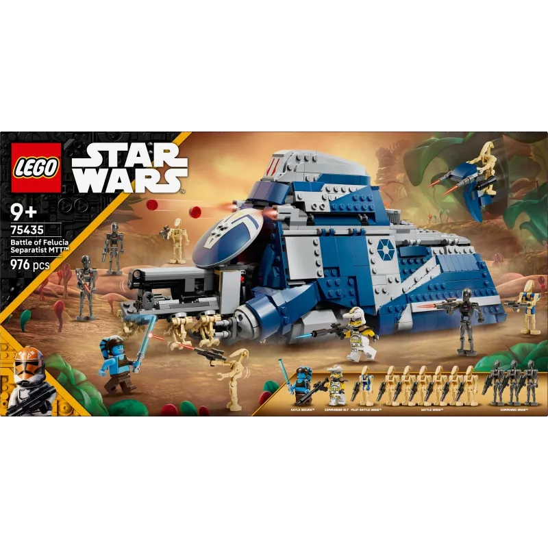 Star Wars 75435 Separatist MTT (daugiafunkcis karių transporteris) iš Felucijos mūšio